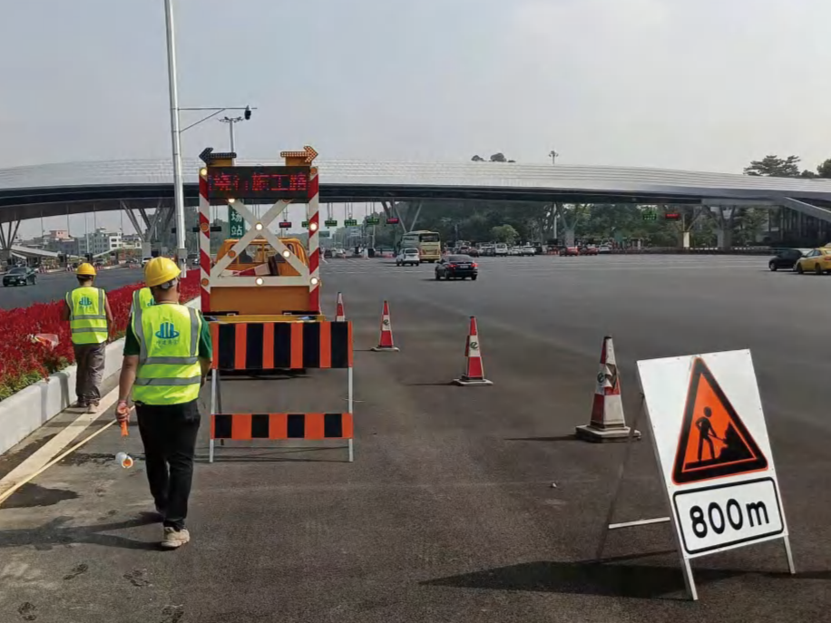 广州机场高速公路蚌湖路段路面维修工程